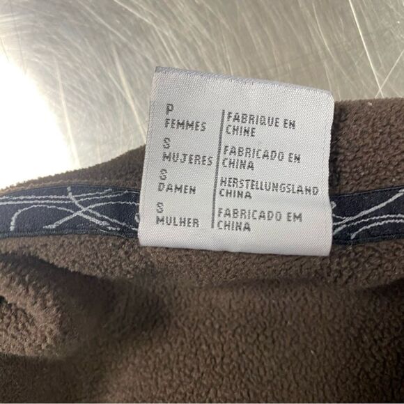 Columbia Titanium Fleece Jacket Womens Size S Small Brown Embroidered Logo - Picture 6 of 12